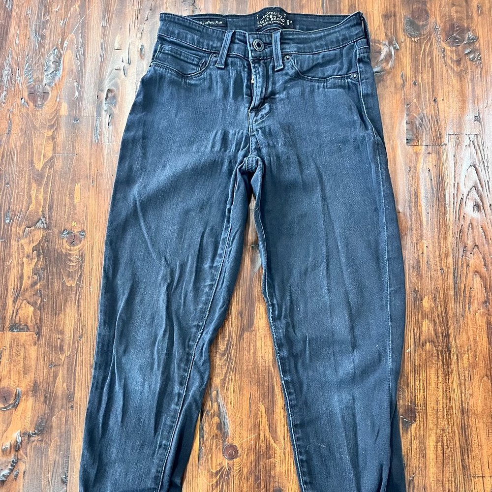 Black Lucky Brand Black Jeans Size 0/25